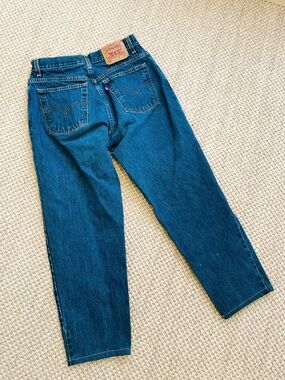 Vintage Levi’s 550 Relaxed Fit Tapered Jeans High Rise Mom Jean Size 12 30